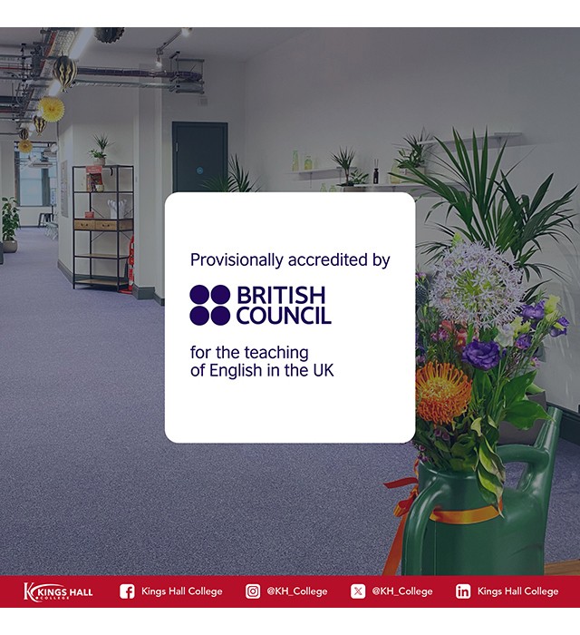 British Council Provisionally Accredited